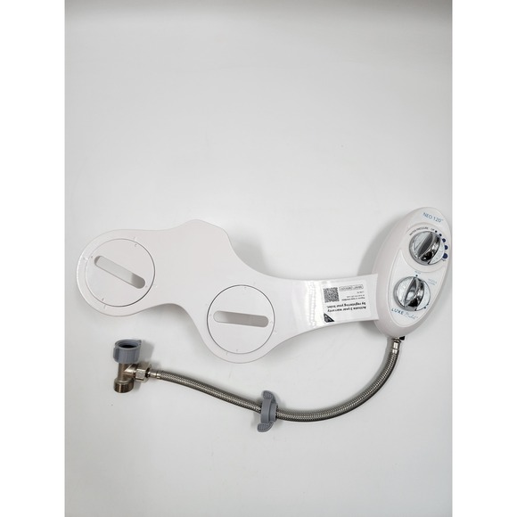 LUXE Bidet Other - LUXE Bidet Neo 120 White Self Cleaning Nozzle Toilet Attachment Non-Electric